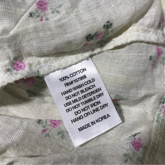 Senlis Floral Short Sleeve Wrap Top, Size L - Yellow/Multi Women's - Picture 8 of 8